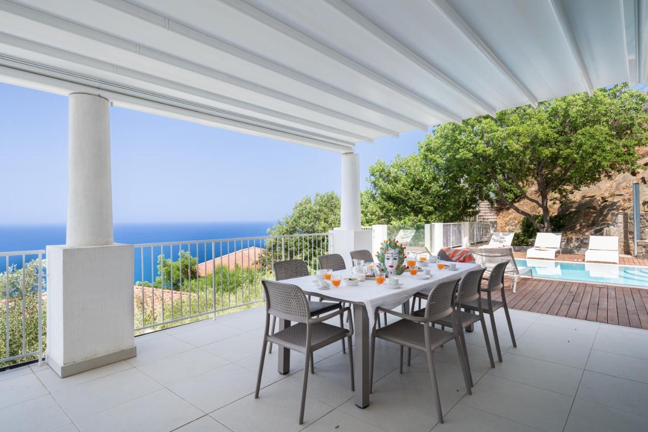 Villas D'Orlando - With Private Pool And Sea View Капо-д'Орландо Экстерьер фото